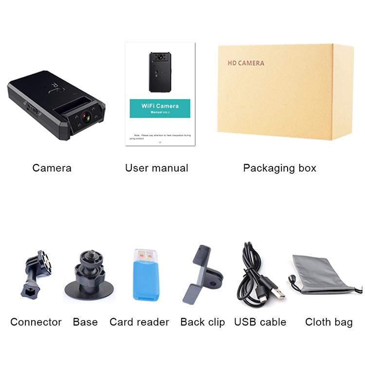 Wireless Hd Camera With Motion Detection & Night Vision - Tf Card Support