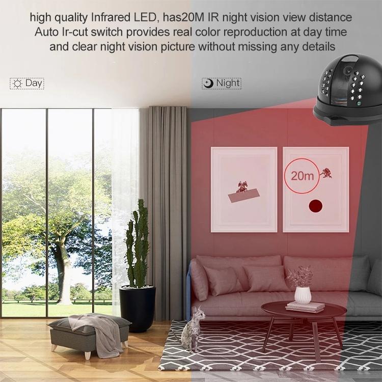 Sony 3.6Mm Fixed Dome Camera - 20M Ir Distance