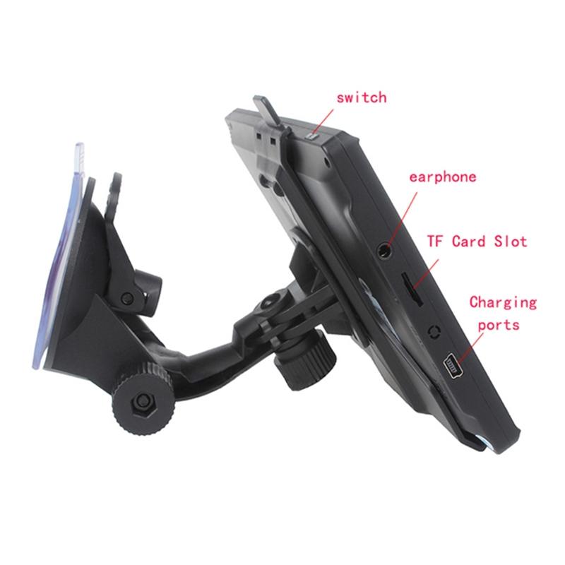 7 Inch Car Gps Navigator - 8G + 256M Capacitive Screen - High Configuration - Africa Map