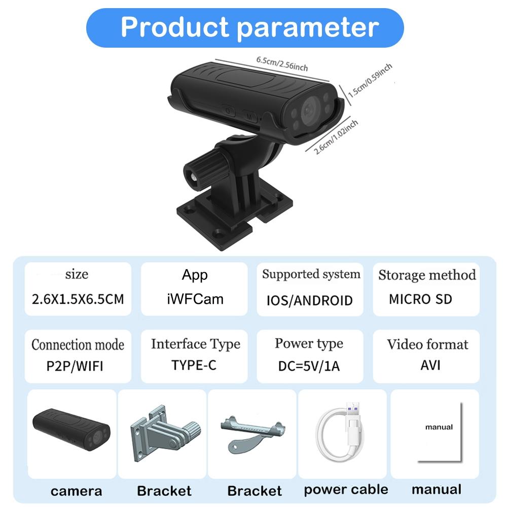 Wireless Smart Camera With Motion Detection And Night Vision