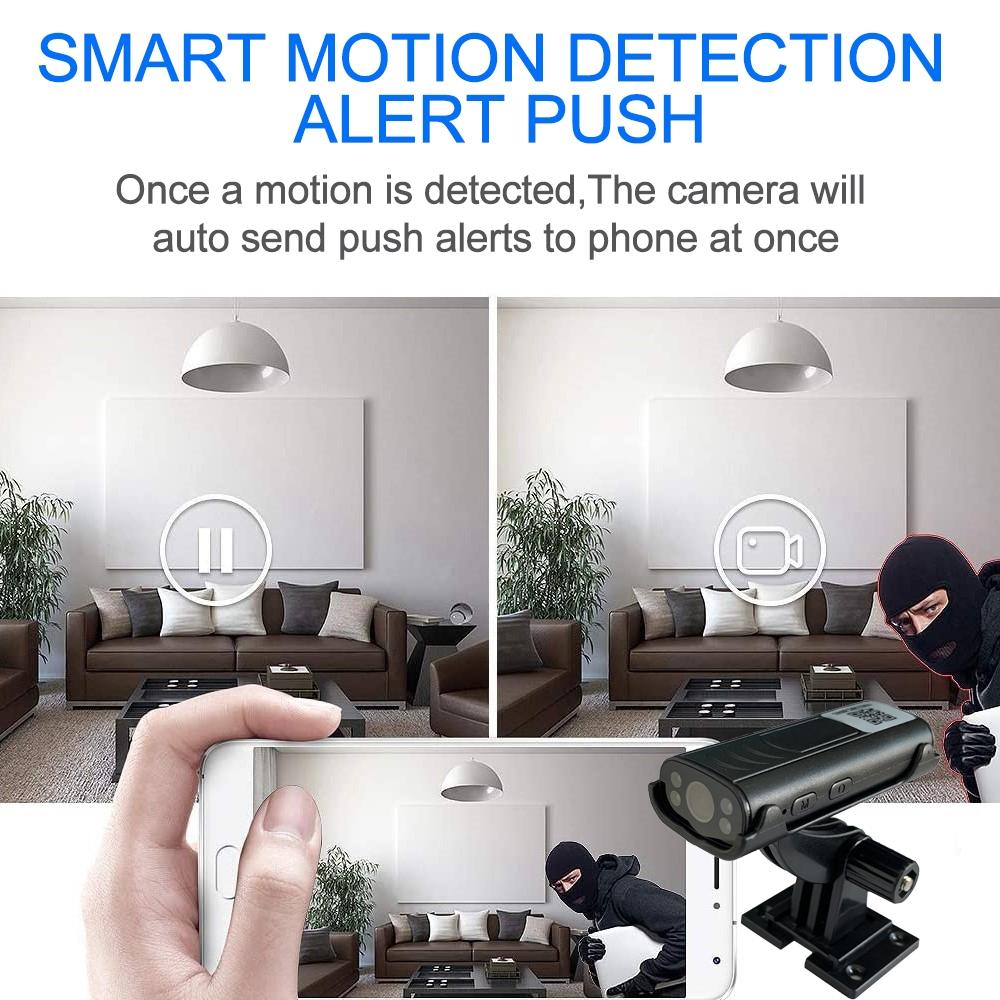 Wireless Smart Camera With Motion Detection And Night Vision