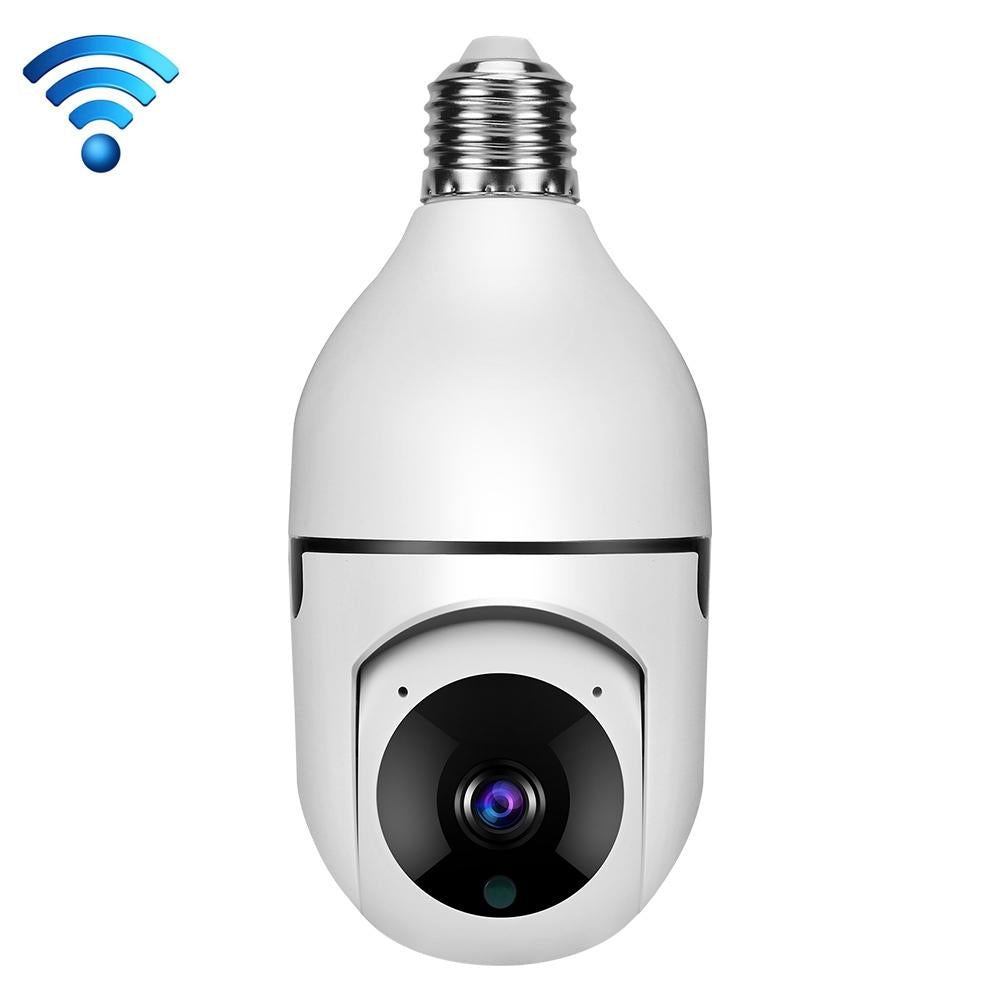 Smart Dual-Band Wifi Outdoor Light Bulb Camera - 1080P Hd 2.0Mp Infrared Night Vision Two-Way Audio Motion Detection Tf Card Support