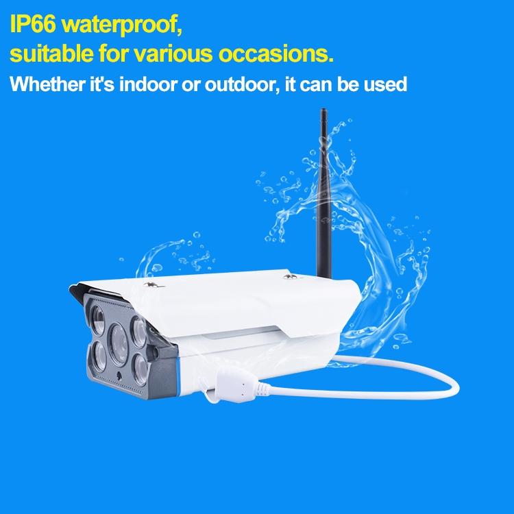 Smart Wireless Wifi Ip Camera With Motion Detection & Night Vision - 64Gb Tf Card Support