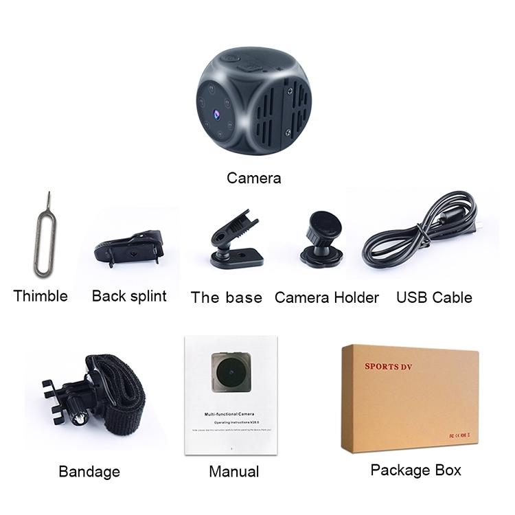 Wireless Hd Camera With Night Vision & Motion Detection - Ideal For Sports & Home Use