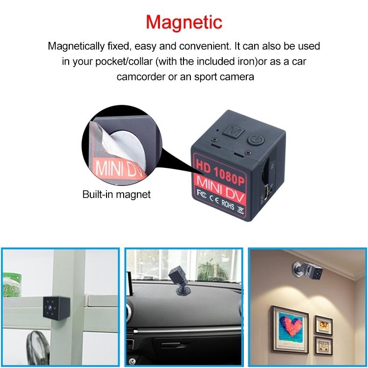 Wireless Hd Camera With Night Vision & Motion Detection - Ideal For Sports & Home Use