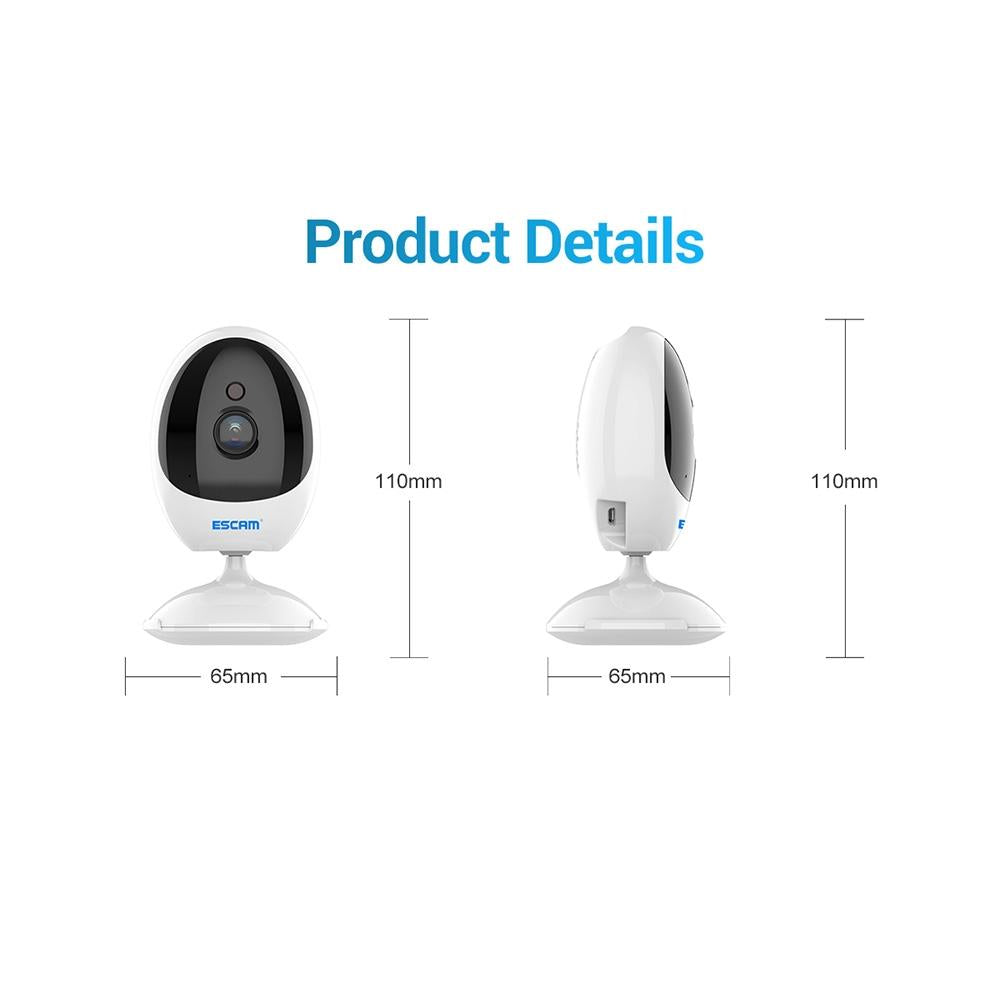 Wireless Indoor Ptz Camera With Ai Detection And Night Vision