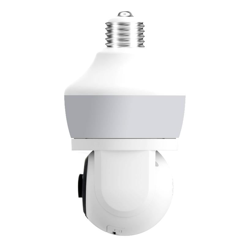 Smart Night Vision Camera With Motion Tracking And Voice Intercom - White