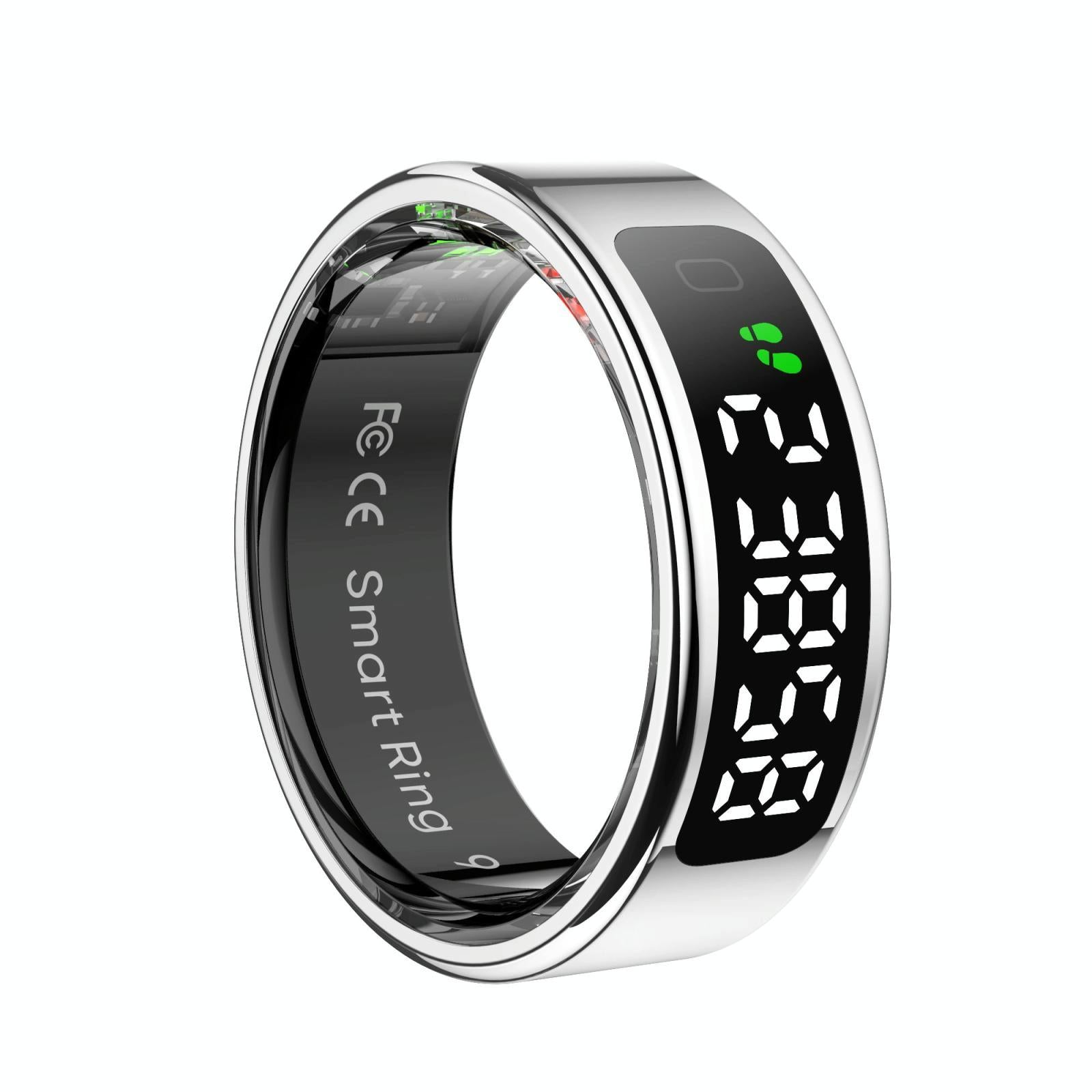 12 Size R11 Smart Ring Heart Rate Oxygen Sleep Sports - Black