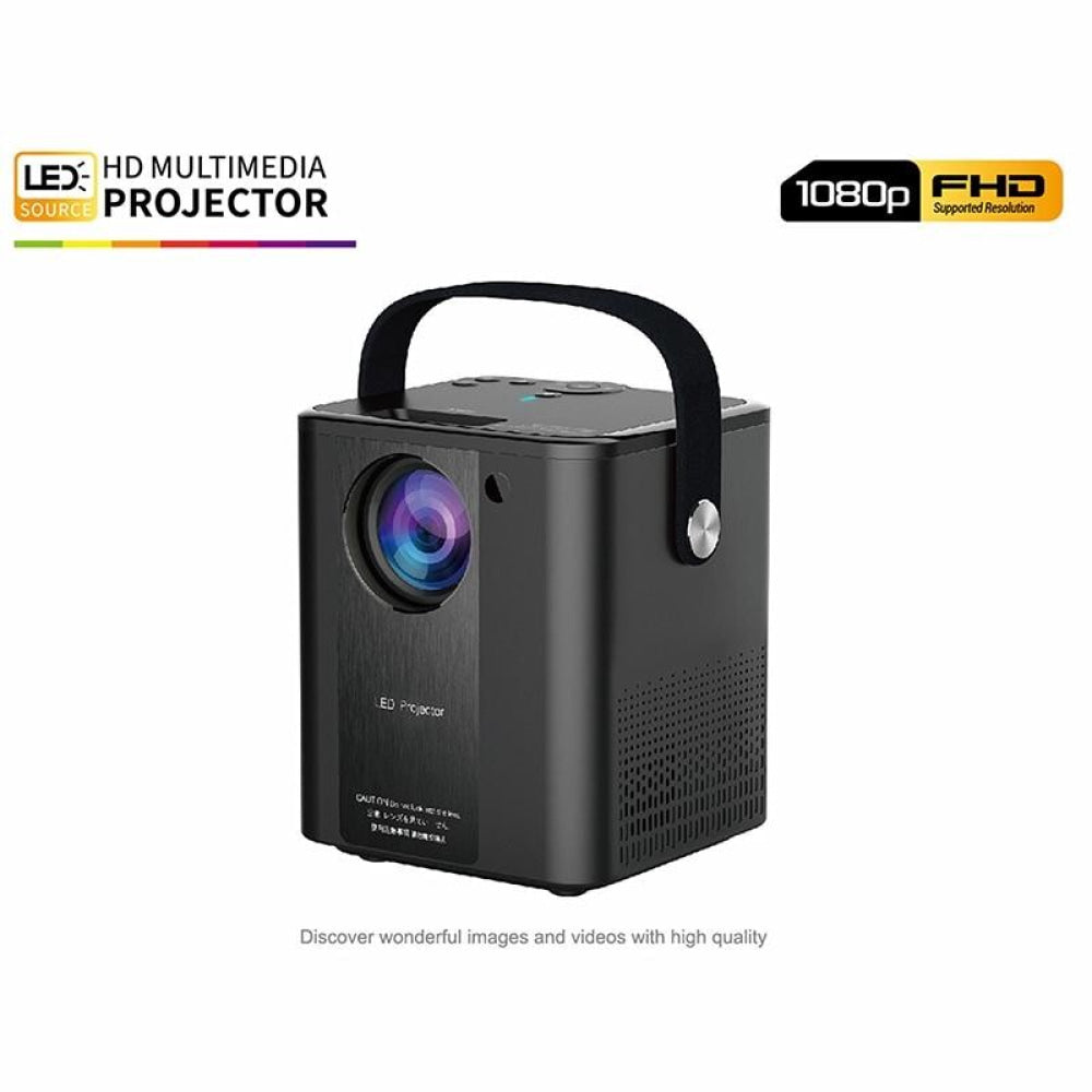 Portable Mini Hd Led Projector - C500 - White