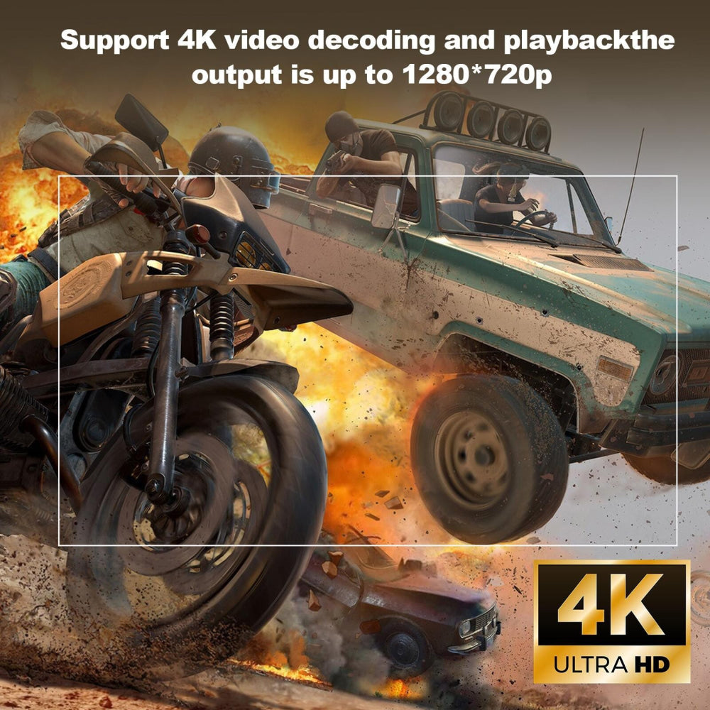 Portable Wifi Projector With Android 11 Os And Hd Display