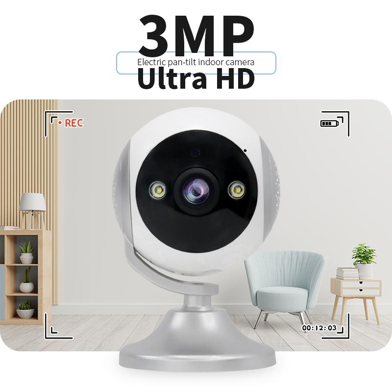 180 Degree Panoramic Smart Ptz Wifi Camera - White