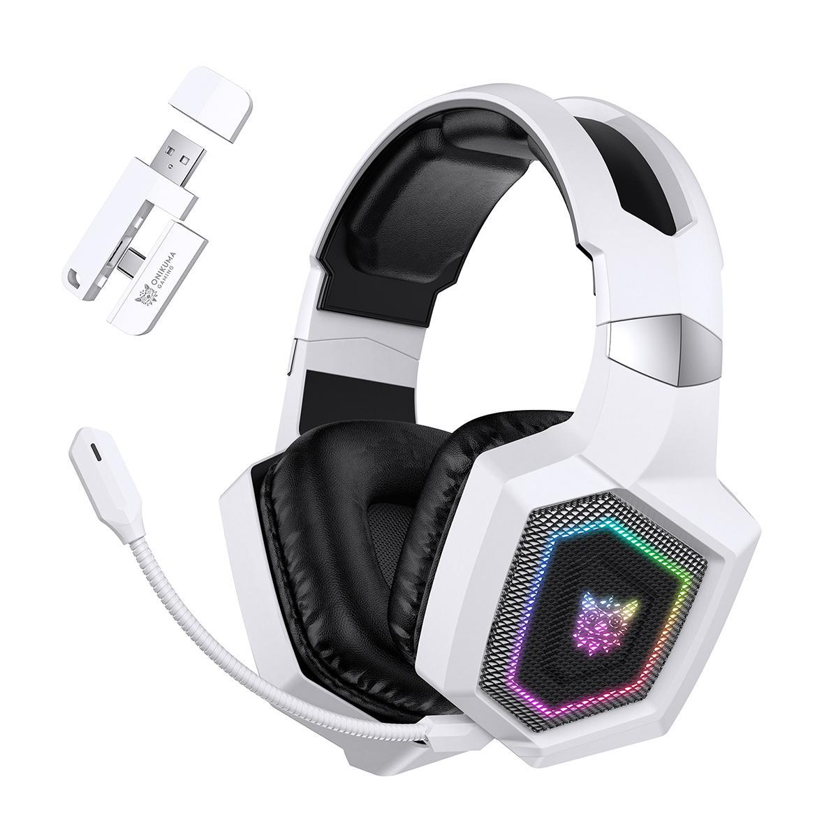 Tri-Mode Bluetooth E-Sports Headset - White