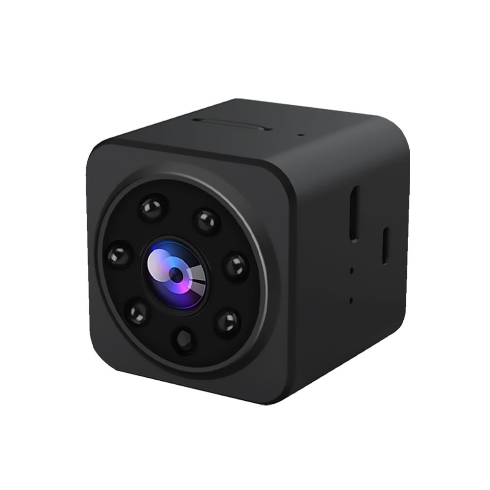 Wireless 1080P Smart Camera With Two-Way Voice Intercom - Black