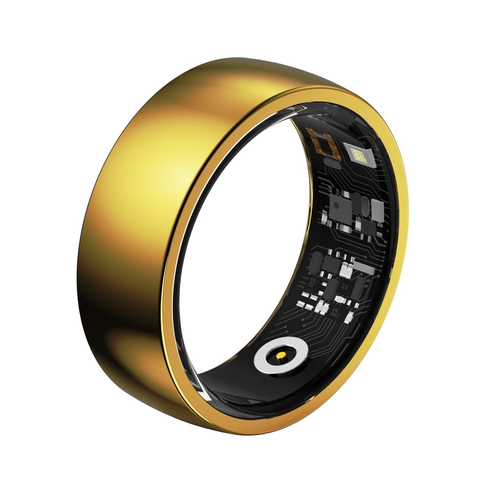 Smart Ring For Health Monitoring And Family Care - Size 20 - Silver