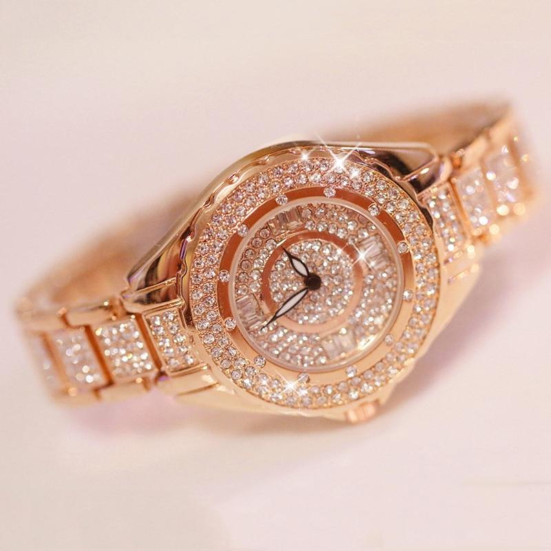 Full Diamond Women Watch - Niche Collection - Rose Gold