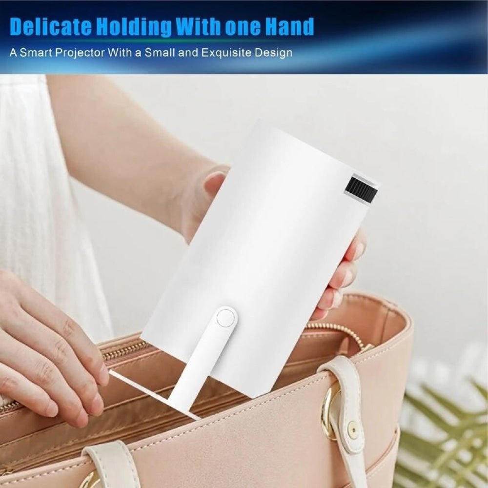 Smart Portable Projector With Android 11.0 System - 120 Lumen