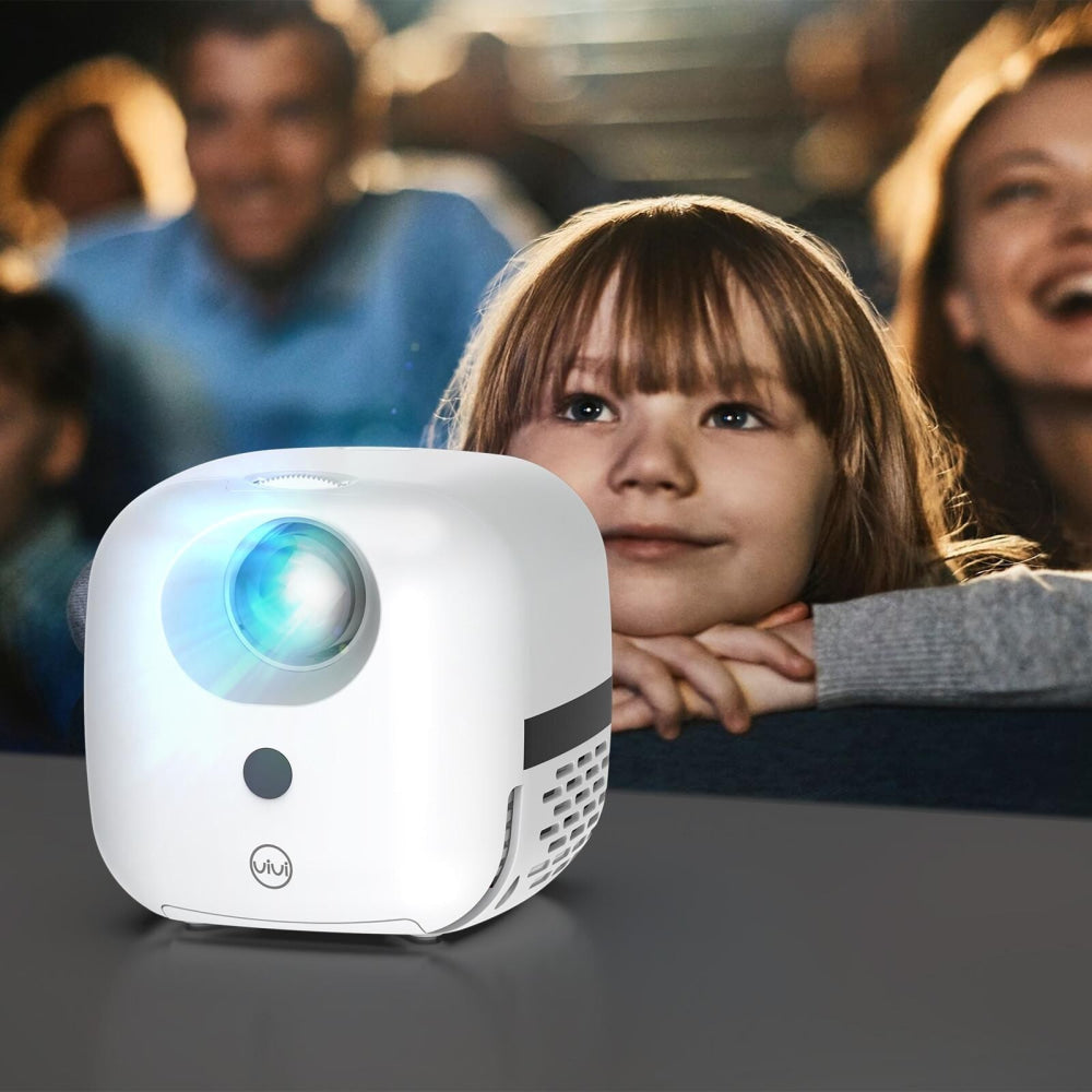 Portable Mini Smart Projector - 50 Ansi Lumens Lcd Led Multimedia