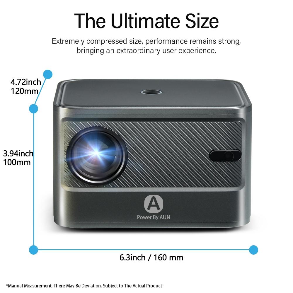Portable 4K Android Tv Projector For Home Theater And Gaming