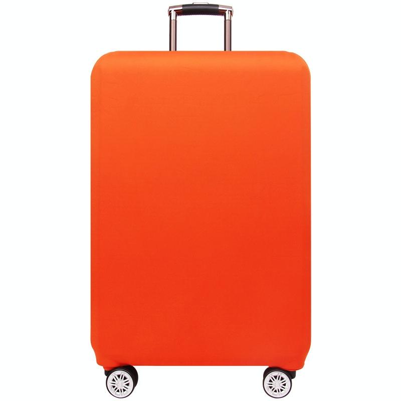 Stretch Luggage Dust-proof Cover - Durable & Protective - Size s - Orange Red