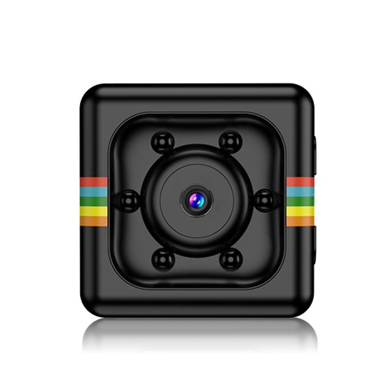 Hd Mini Sport Camera With Night Vision & Tf Card - Red