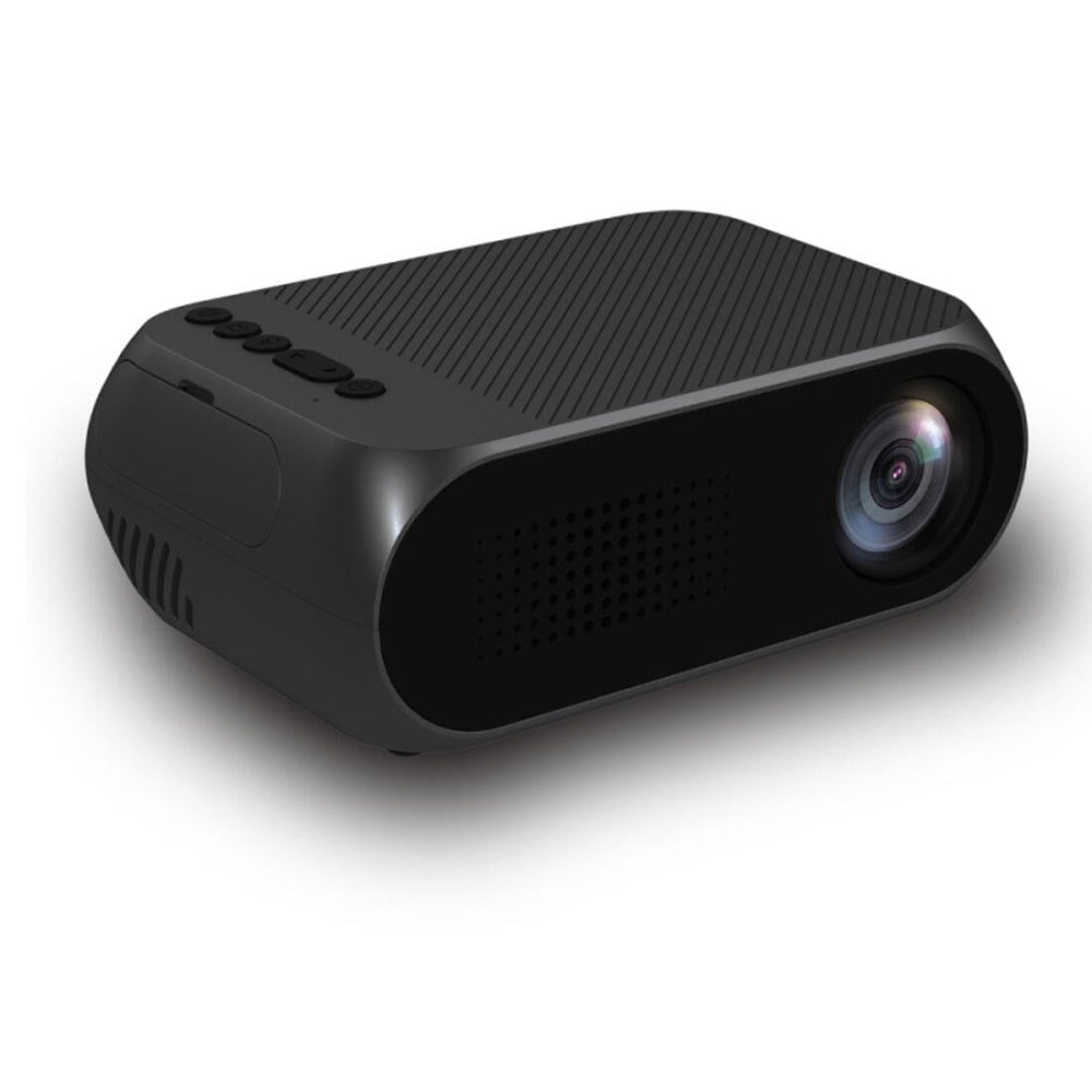 Mini Led Projector For Home Theater - Supports Hdmi Av Sd Usb - 320X240 Resolution - Silver