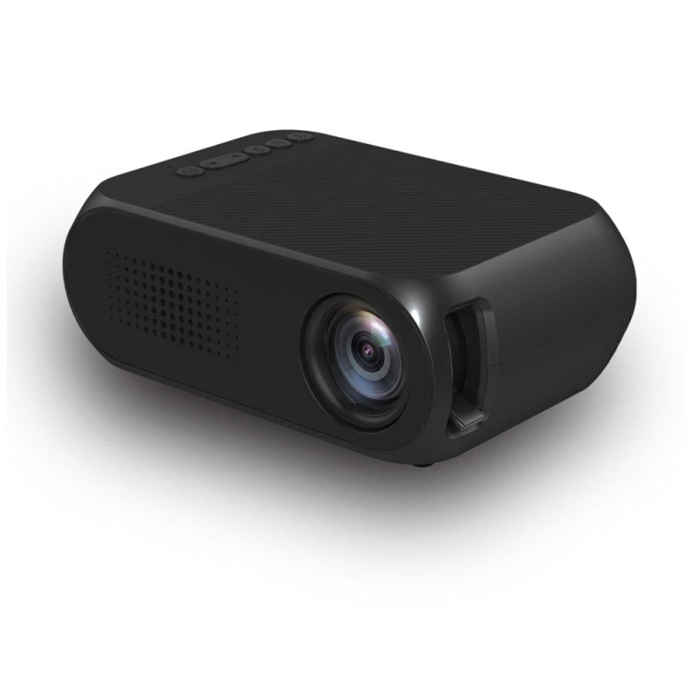 Mini Led Projector Home Theater Supports Hdmi & Av & Sd & Usb - Silver