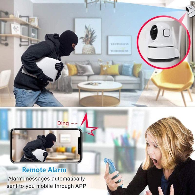 1080P Wireless Ip Camera With Motion Detection & Night Vision