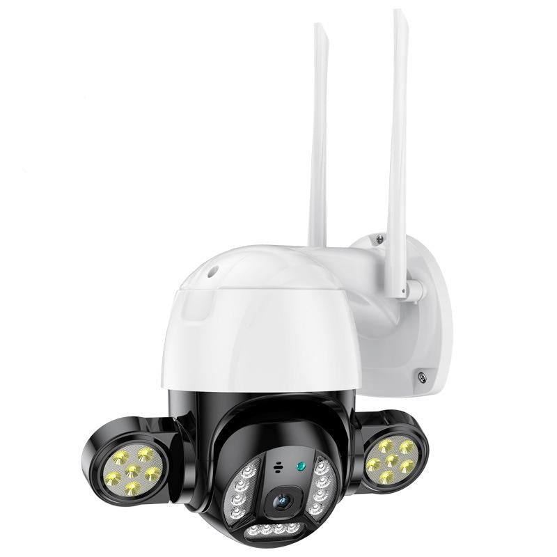 2.4G Wireless Ip Camera With 3.0Mp Motion Detection Two-Way Audio Night Vision And Tf Card Support - Ip65 Waterproof