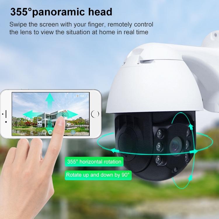 Waterproof Wifi Smart Camera - 1080P Motion Detection Two-Way Voice Tf Card