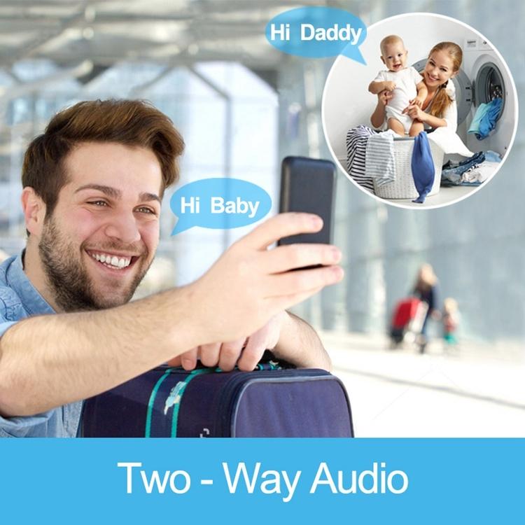 Wireless Ip Camera With Motion Detection & Night Vision - 720P Hd 32Gb Sd Card White