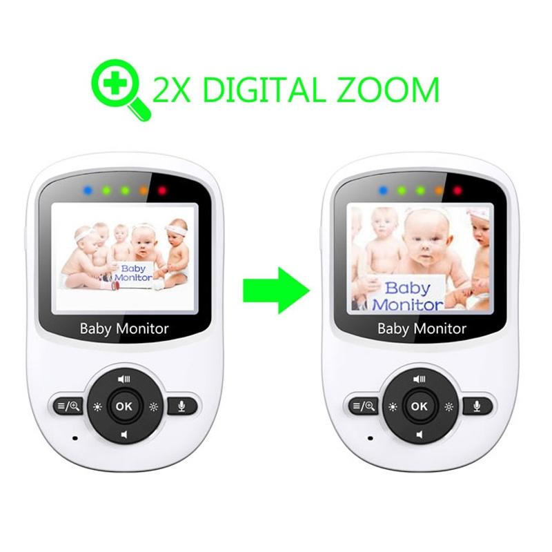 2.4 Wireless Baby Monitor With Night Vision & Two-Way Talk