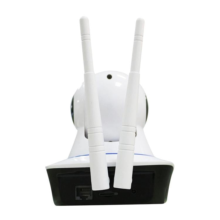 720P Hd Wifi Ip Camera With Motion Detection And Night Vision White