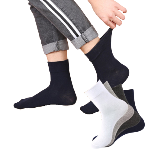 10x Pairs COTTON Rich LOOSE TOP SOCKS Medical Circulation Diabetic Comfort BULK - -