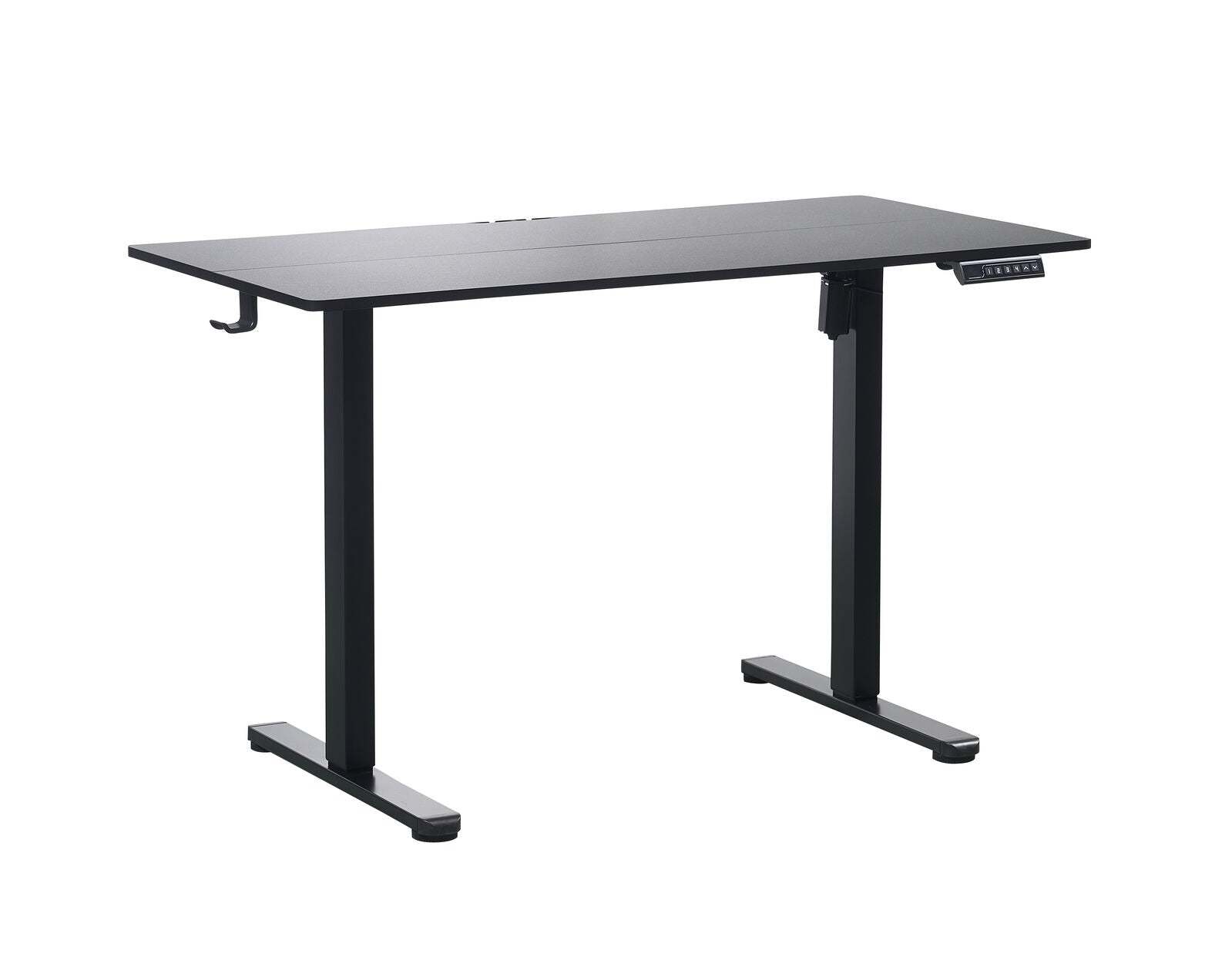 120 x 70cm Electric Standing Desk Height Adjustable Motorised Electric Sit Stand in Black