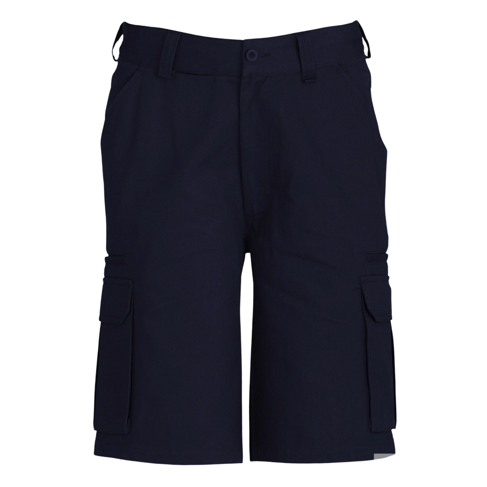 Mens CARGO SHORTS All Sizes 100% COTTON Drill Heavy Work Tradie Military - Navy - 92""