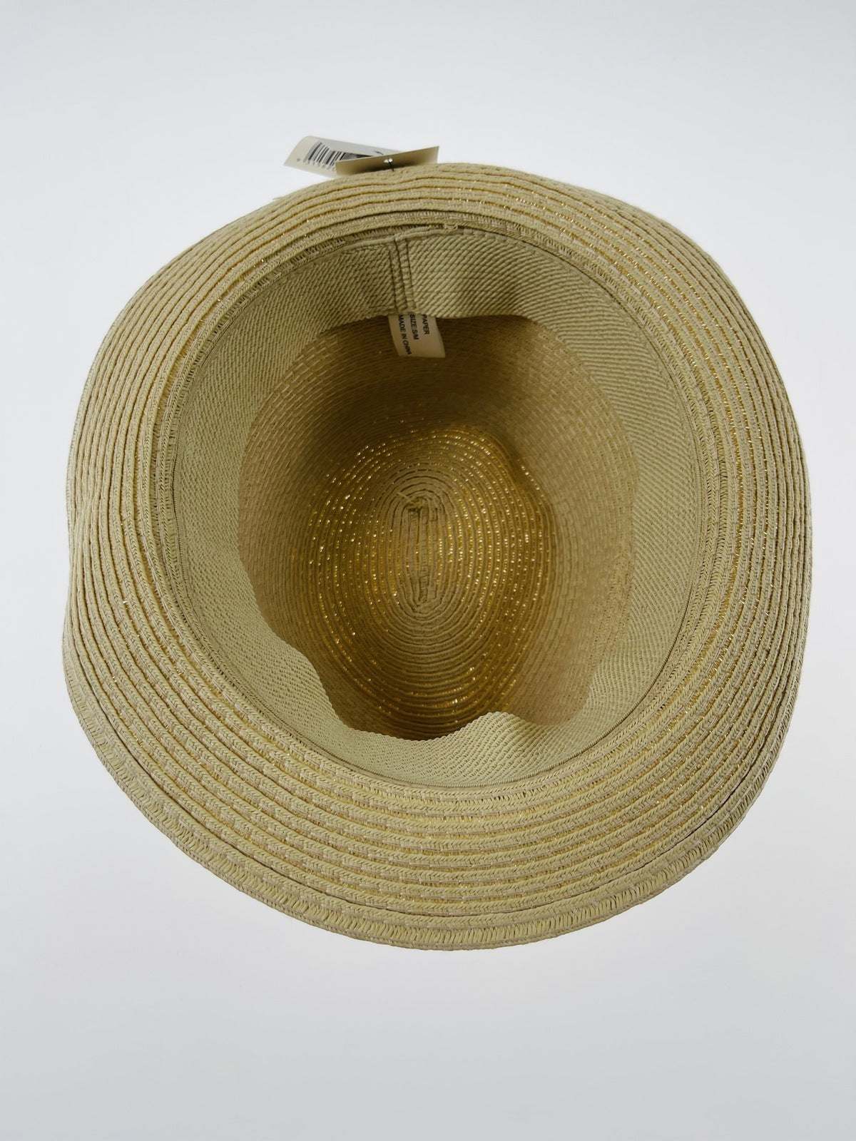 Dents Mens Straw Hat Toyo Trilby Fedora Summer Sun Stingy Brim - Natural/Brown - L/XL