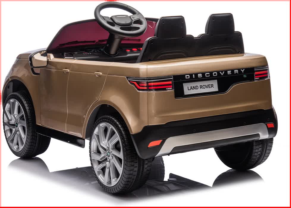 Land Rover Licensed 12V Electric Ride On kids Toy Car – Champagne