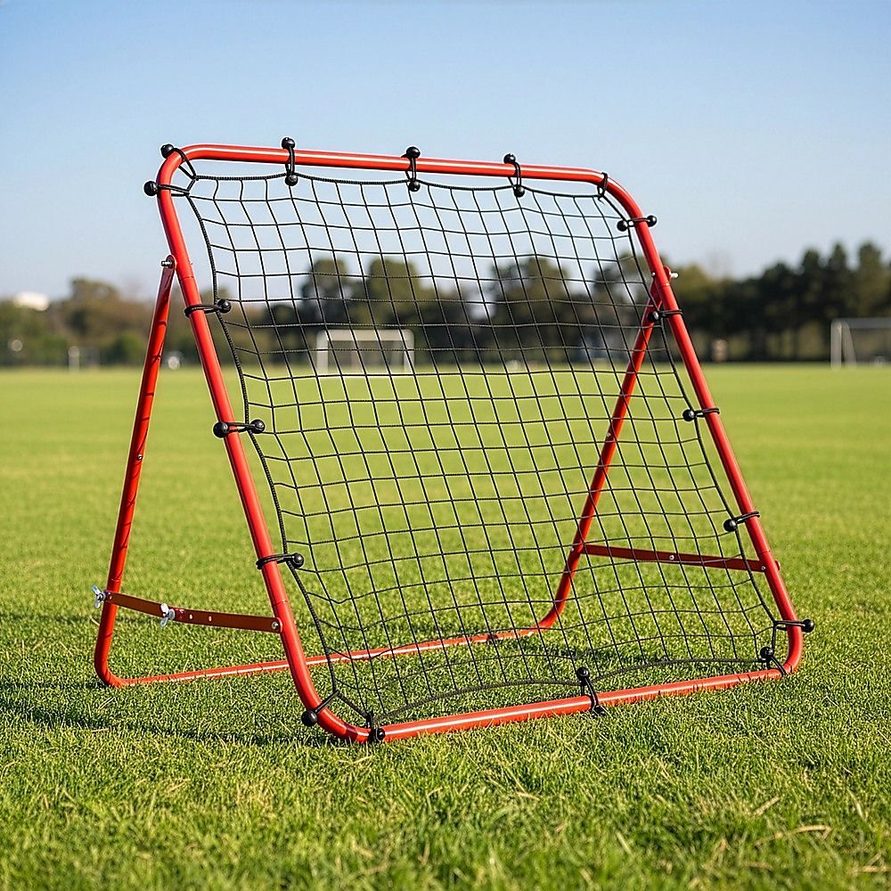 Adjustable Football Rebounder – 100cm Soccer Training Net