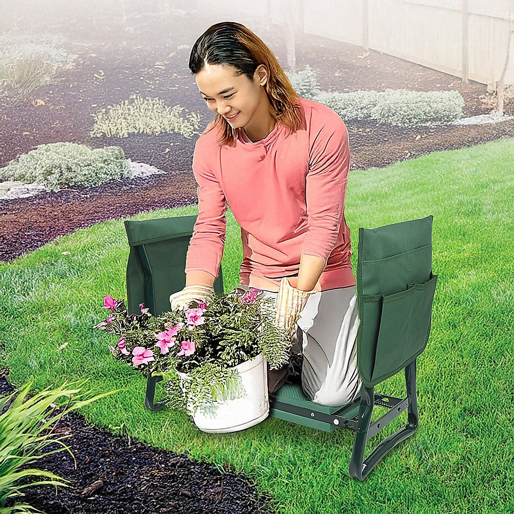 Garden Seat Folding Kneeler Bench Kneeling Soft Eva Pad