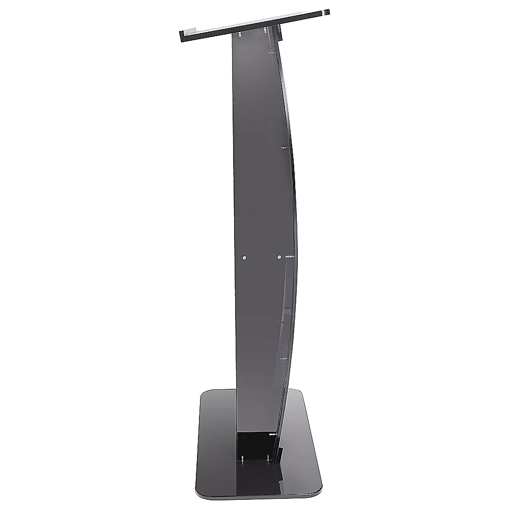 120cm Acrylic Podium Stand Black