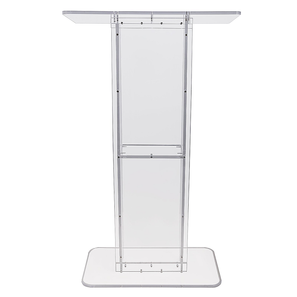 120cm Acrylic Podium Stand Transparent