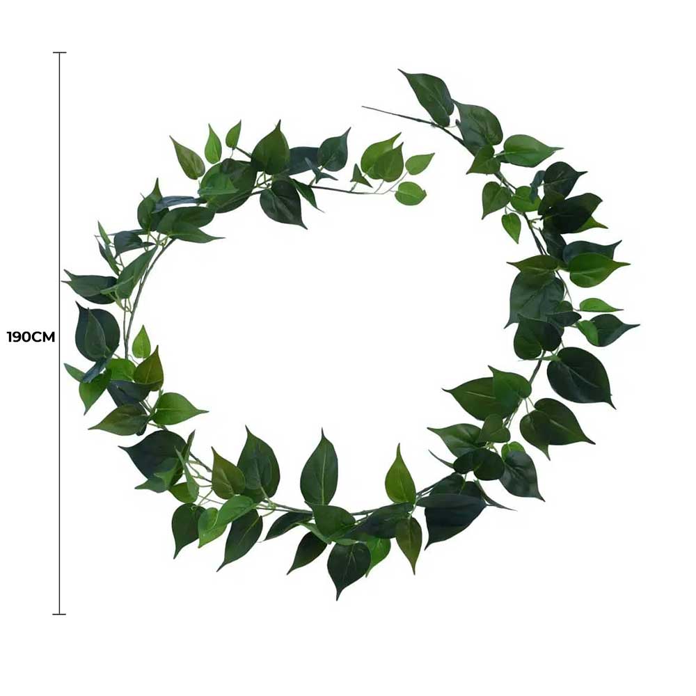 Long Philodendron Garland 190cm