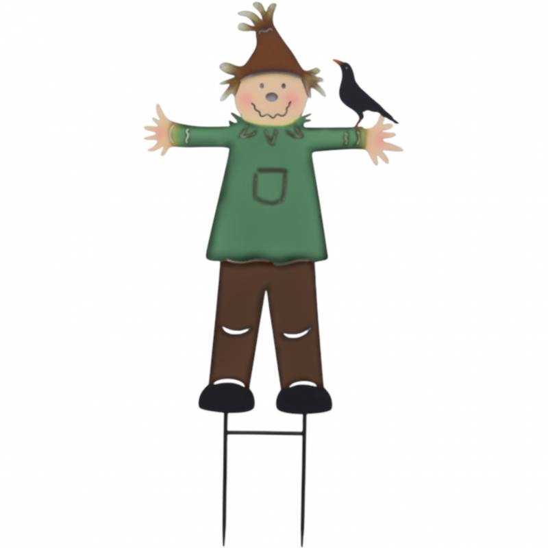 Willow Scarecrow Garden Stake 98cm