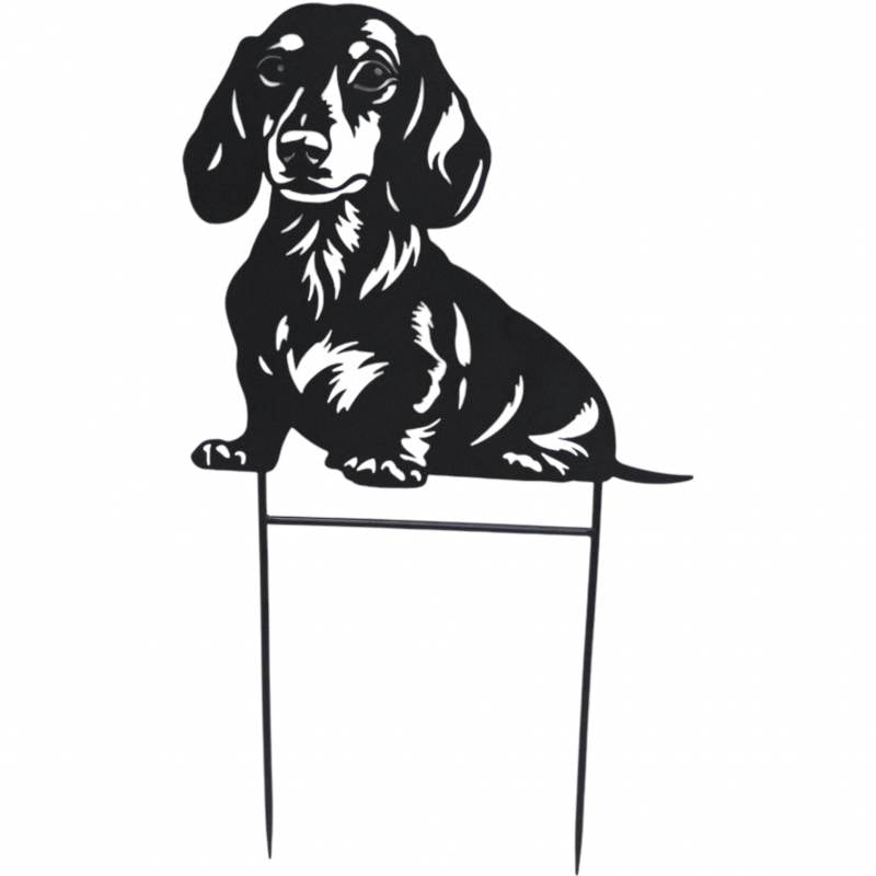 Dachshund Garden Stake 62cm