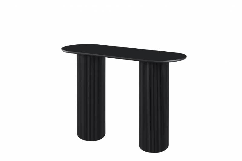 Elodie Console Table Black 120x78cm