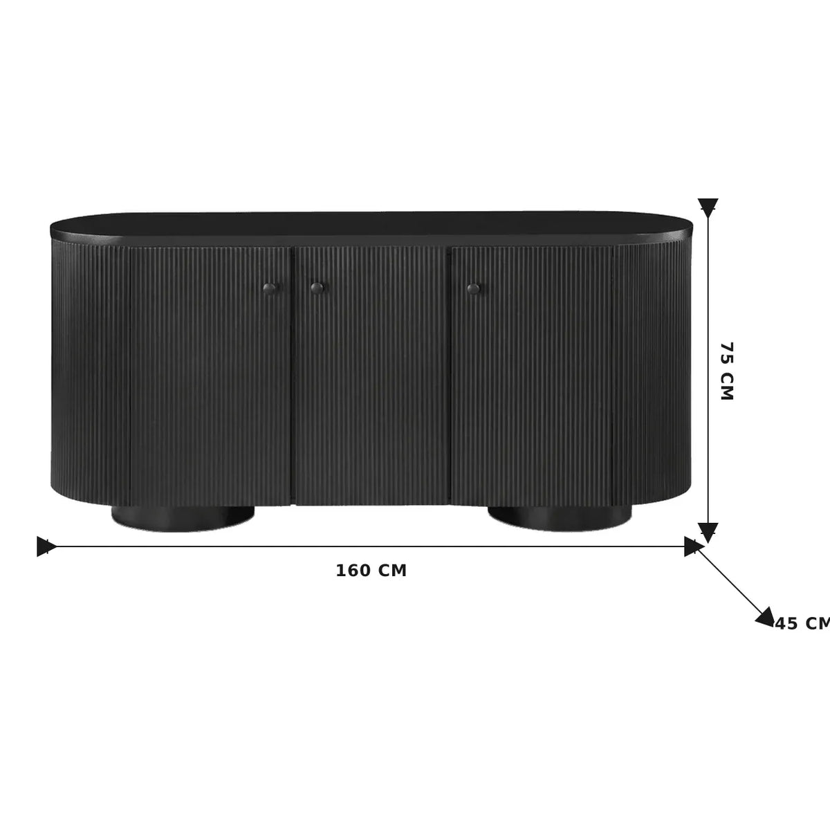 Moreland Sideboard 75cm