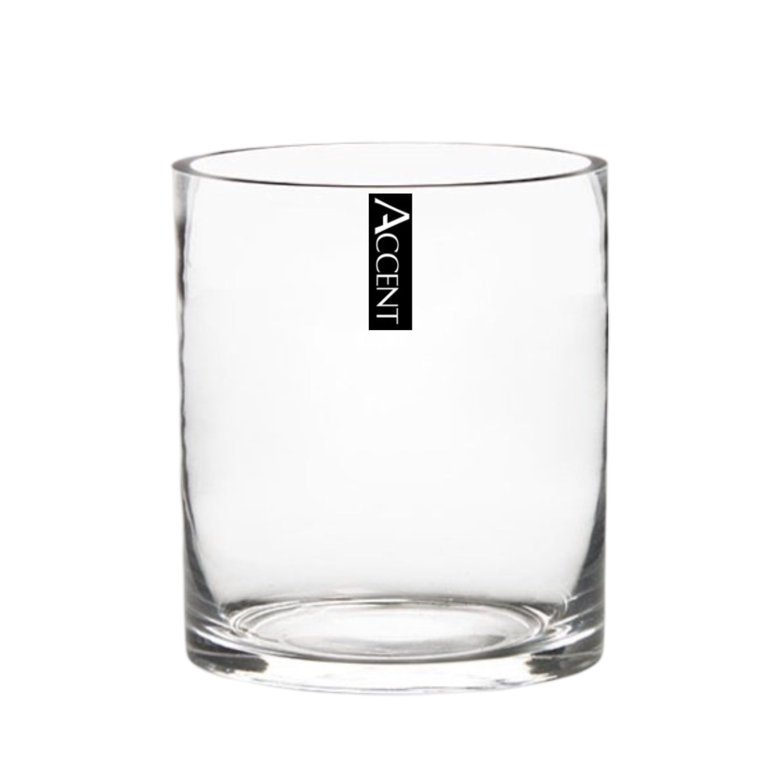 bulk 12 Glass Cylinder Vase 16cm