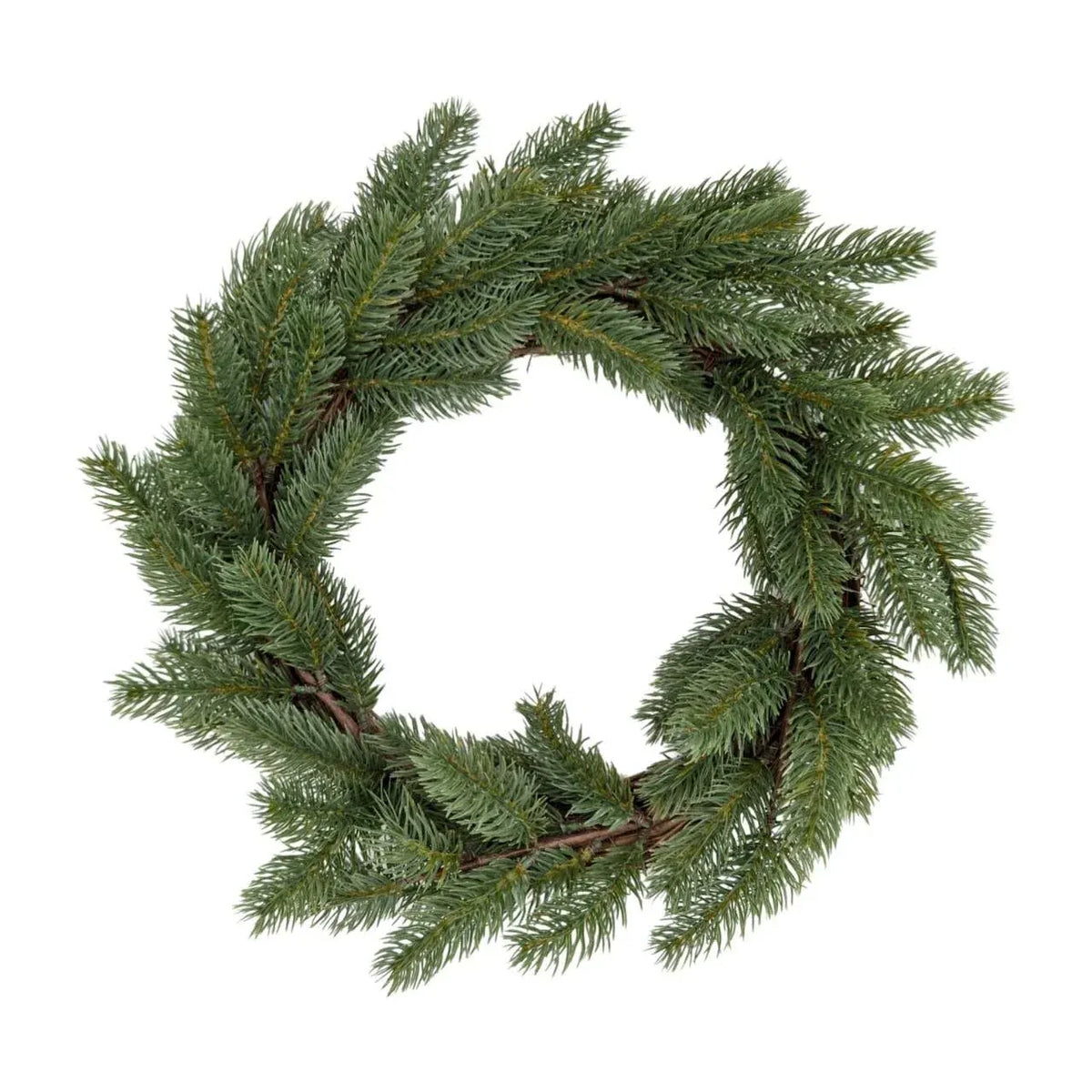 Bulk 6 Xmas Pine Wreath Med 50cm