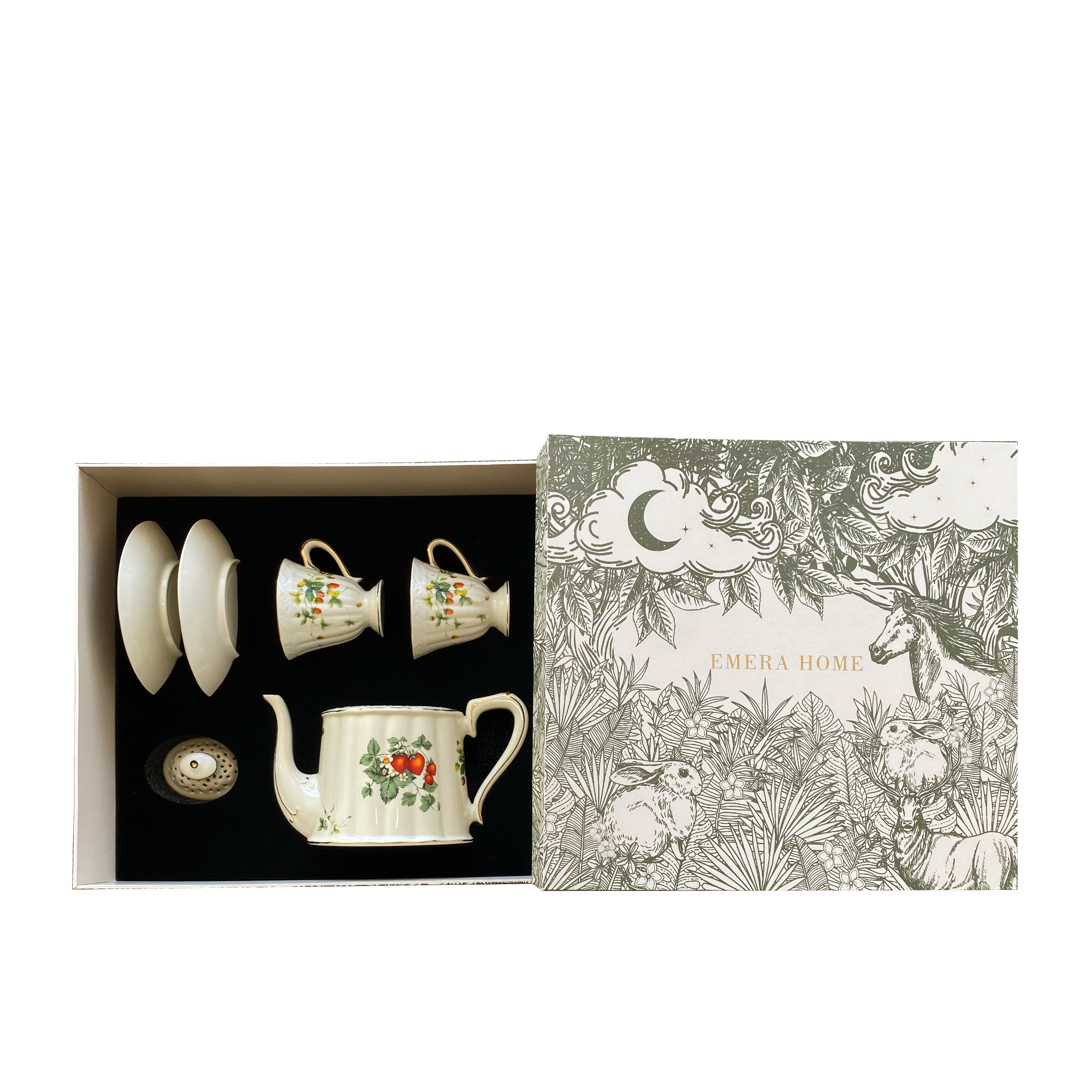 Faubourg Cherry Tea Gift Set