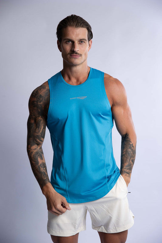 HARD HITTERS PRO-TECH PERFORMANCE STRINGER MYKONOS BLUE MEDIUM